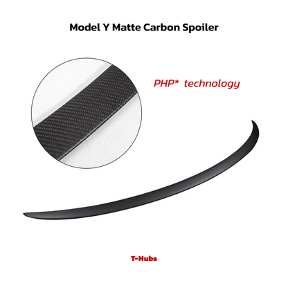 T-Hubs™ Hardened Carbon Fiber Spoiler