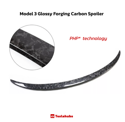 TeslaHubs™ Spoiler aus gehärteter Kohlefaser  - 19