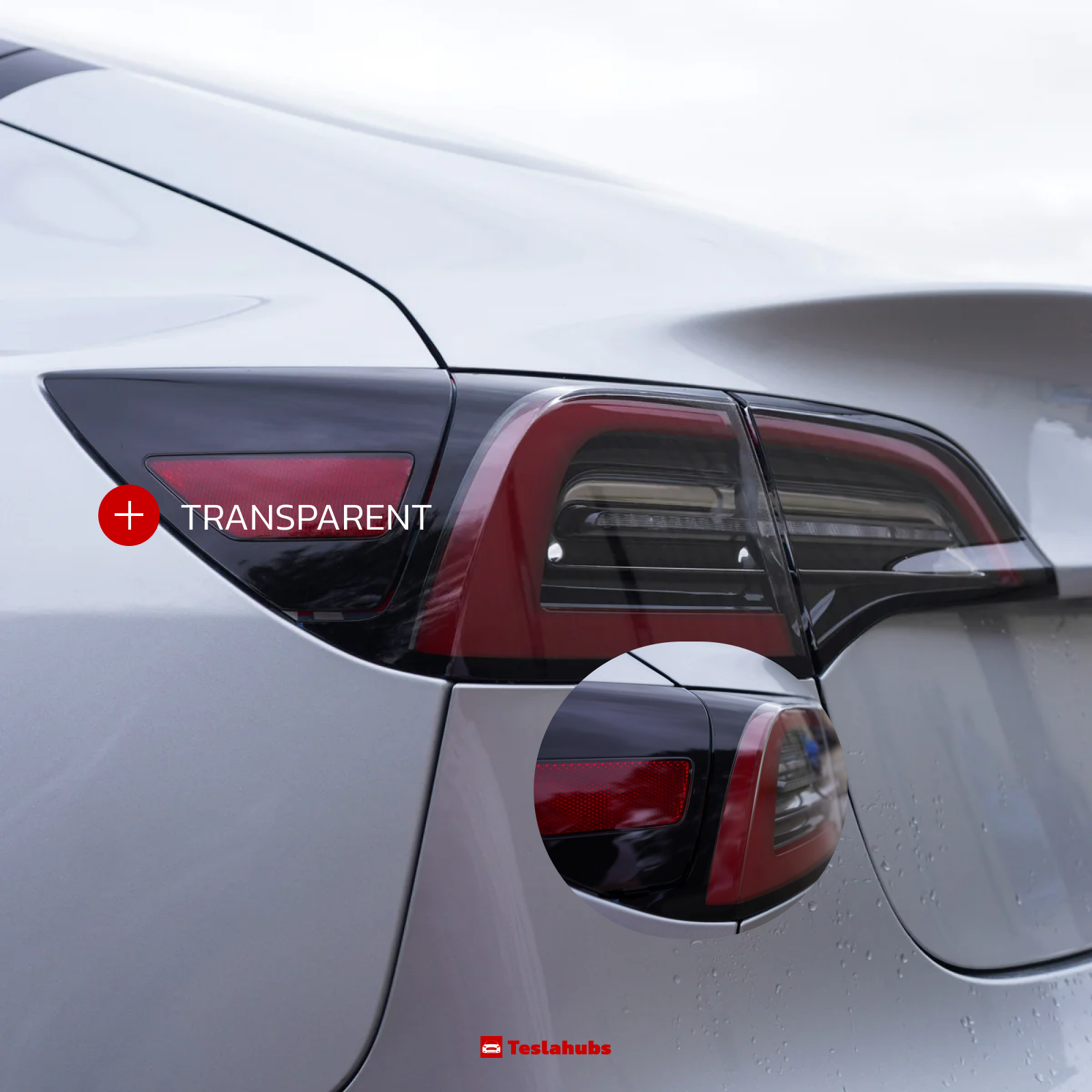 Teslahubs™ Lights Protector: Head-tail lights protective film