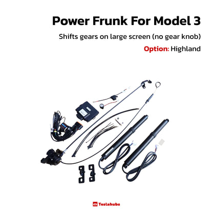 TeslaHubs™ Power Frunk For Model 3