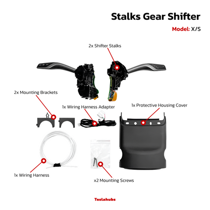 TeslaHubs  Stalks Gear Shifter