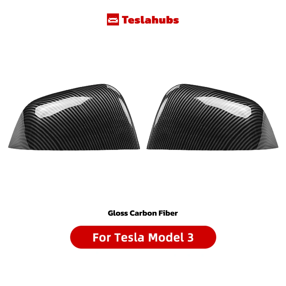 TeslaHubs™ Mirror Covers for Model 3 / Y