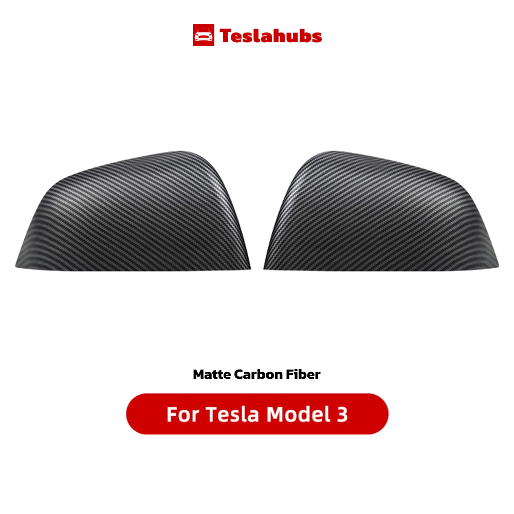 TeslaHubs™ Mirror Covers for Model 3 / Y