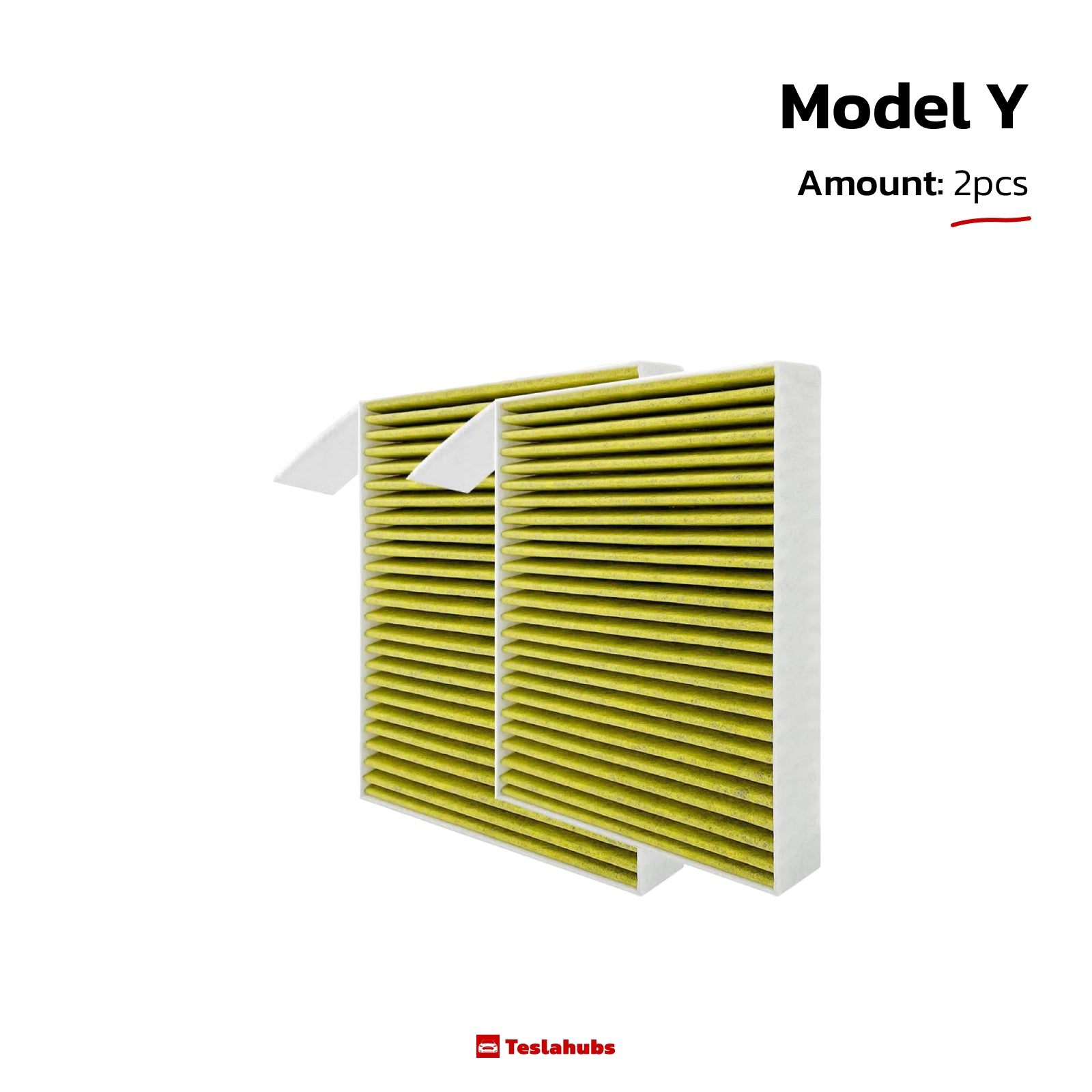 Vepagoo 2pcs Carbon Cabin Air Filter for Tesla Model 3 2017-2023 Model Y 2020-2023 Vepagoo 2pcs Carbon Cabin Air Filter for Tesla Model 3 2017-2023 Model Y 2020-2023