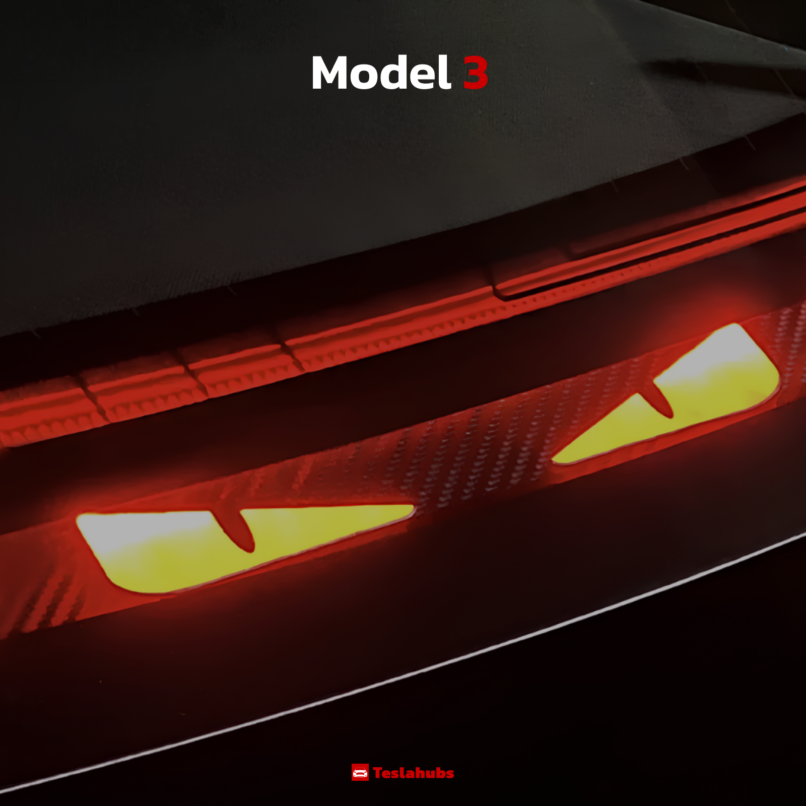 Teslahubs™ Brake Lamp Projector