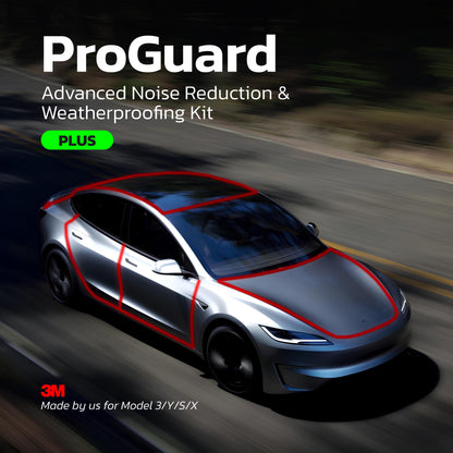 Teslahubs™ ProGuard: Advanced Noise Reduction & Weatherproofing Kit PLUS Version
