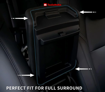Teslahubs™ Mittelkonsolen-Armlehnenbezug für Tesla Model 3 / Y - 3