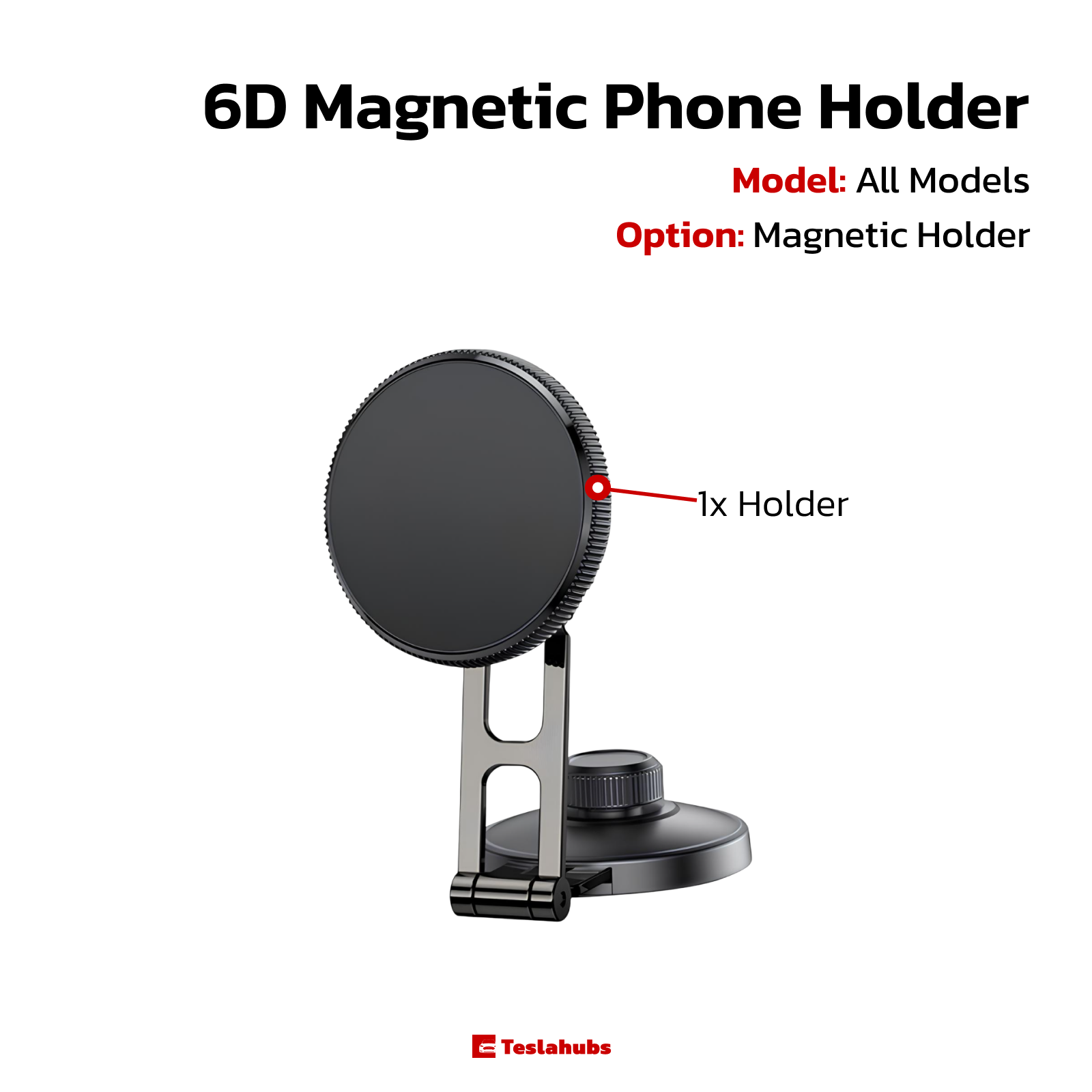 Teslahubs™ 6D Magnetic Phone Holder 