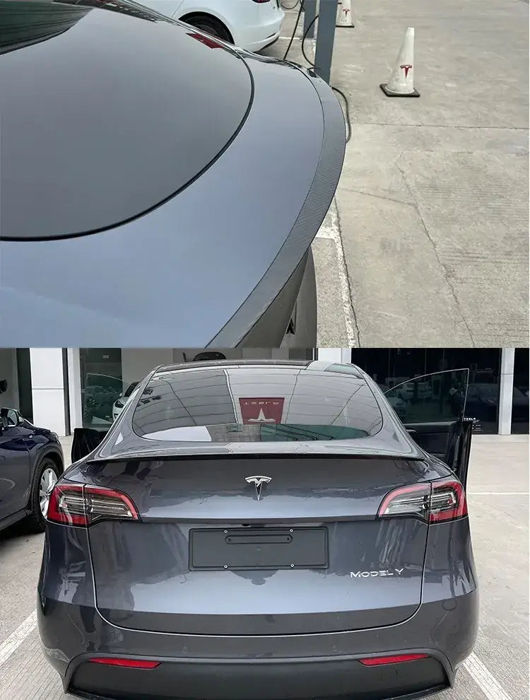 TeslaHubs™ Hardened Carbon Fiber Spoiler