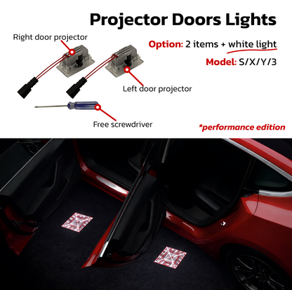 Teslahubs™ Projector Doors Lights