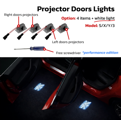 Teslahubs™ Projector Doors Lights