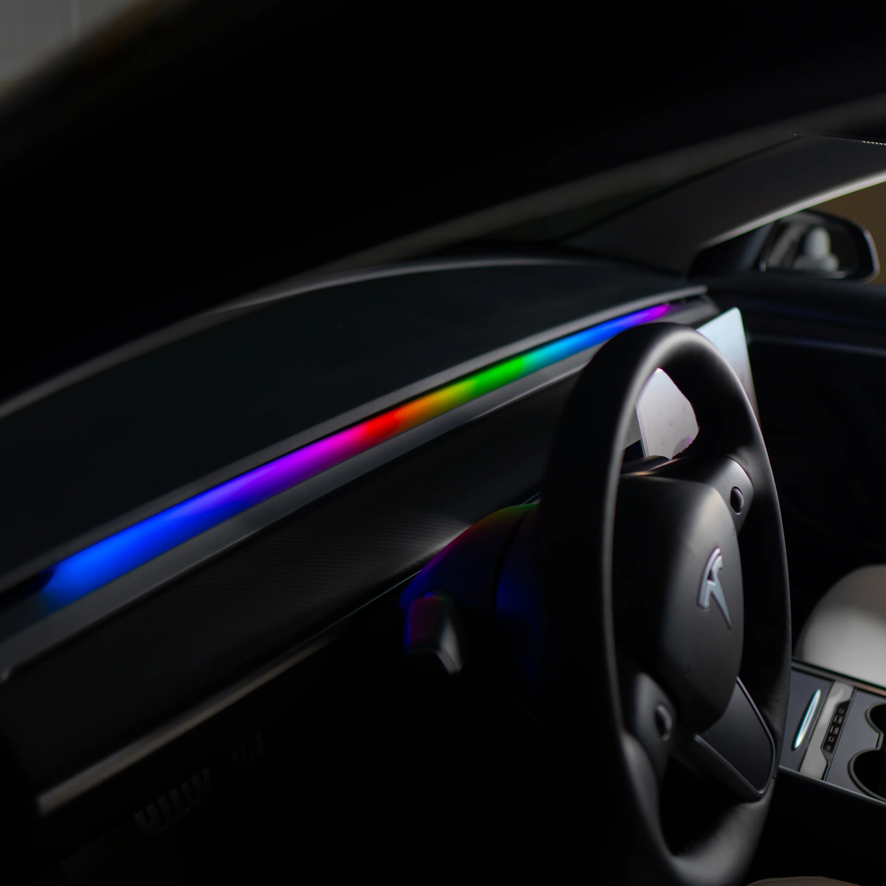 TeslaHubs™ RGB Dash Light