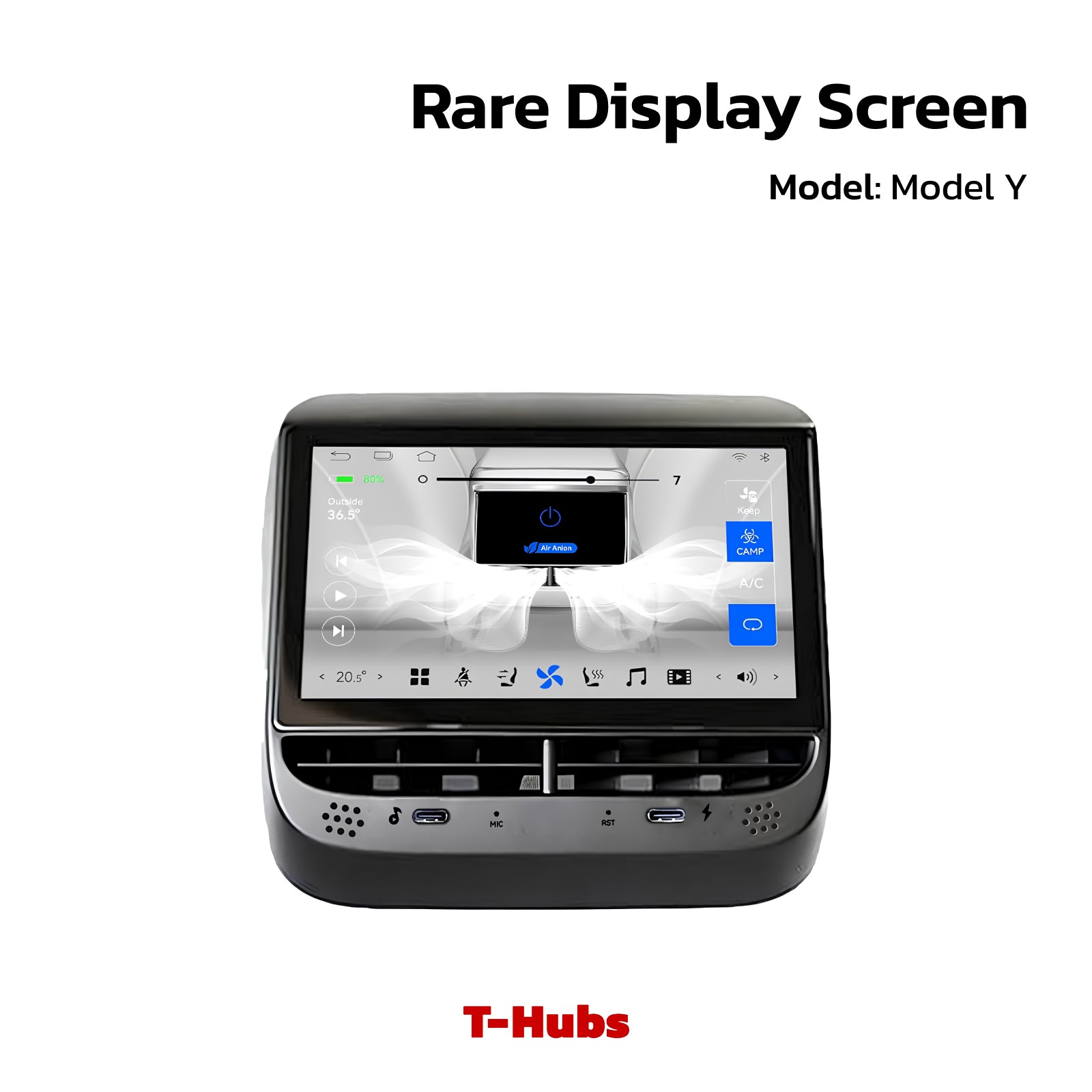 T-Hubs™ Rear Display Screen