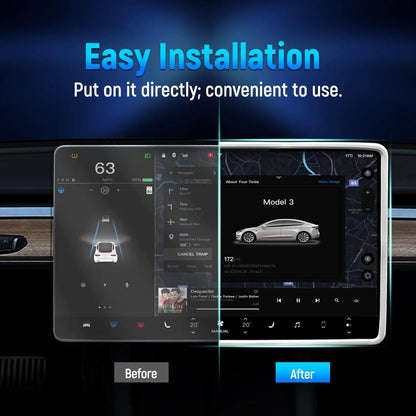 Teslahubs™ Bildschirmrahmenschutz für Modell 3 / Y