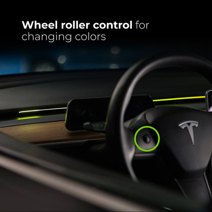 TeslaHubs™ RGB Armaturenbrettbeleuchtung mit BLIS