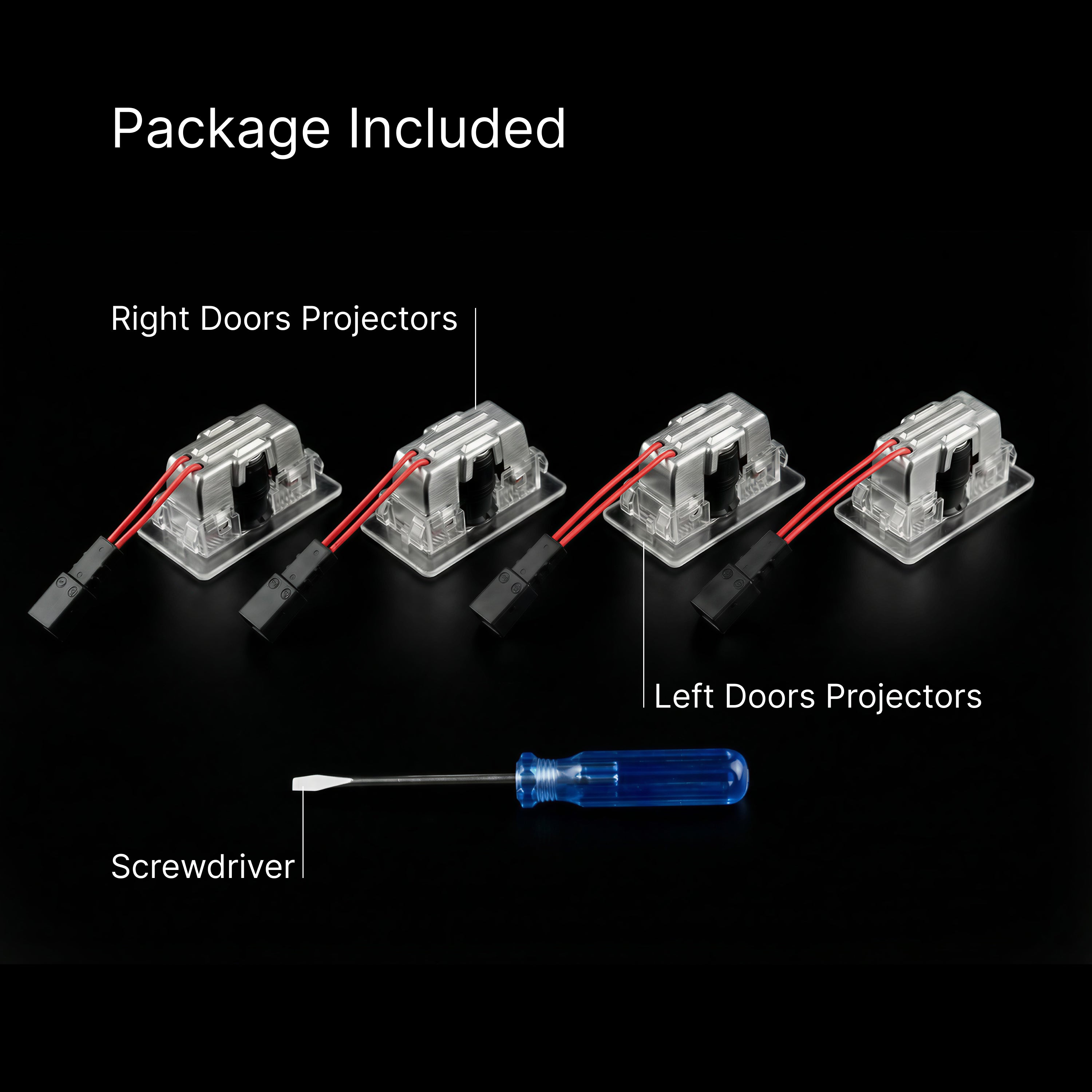 Midnight Glow, Tesla Projector Doors Lights