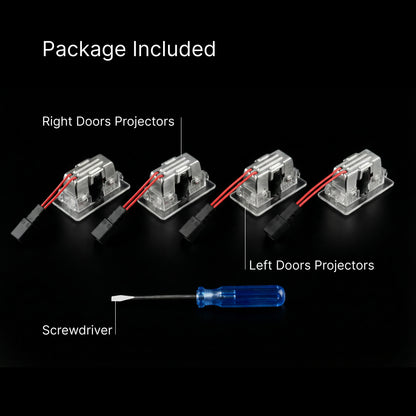 Midnight Glow, Tesla Projector Doors Lights