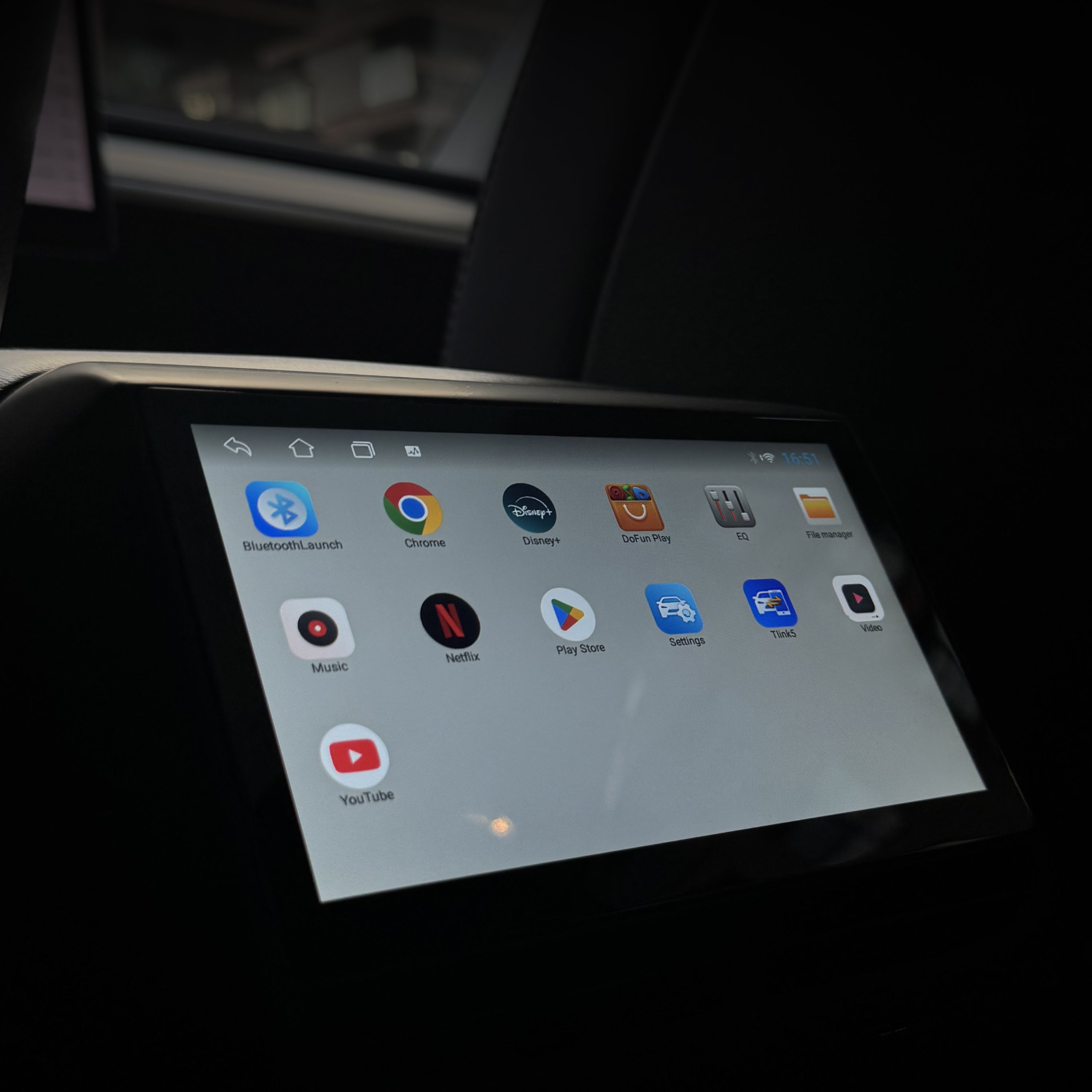 Teslahubs™ Rear Display Screen