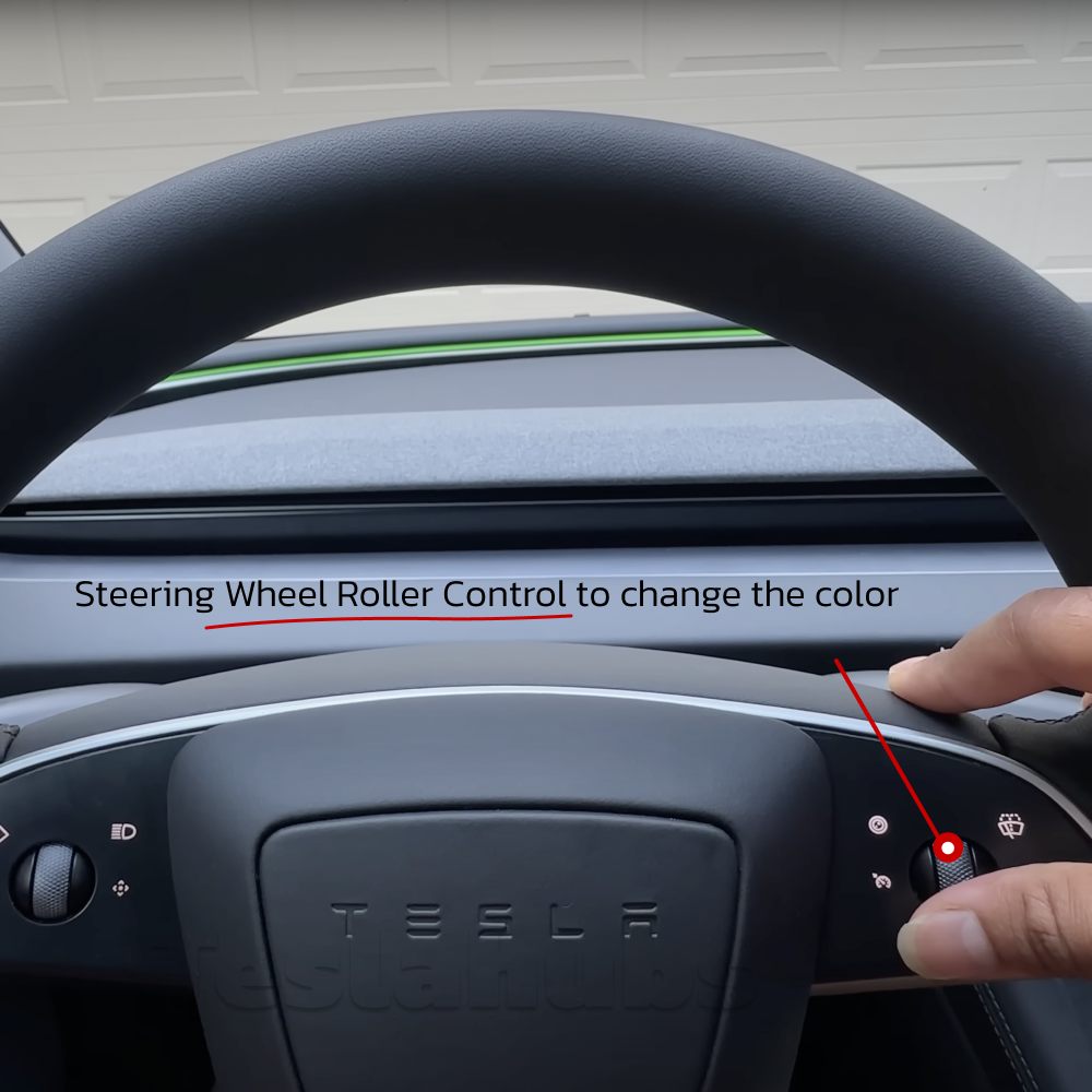 TeslaHubs™ RGB DashLight with BLIS!