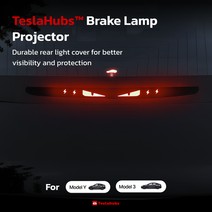 Teslahubs™ Brake Lamp Projector