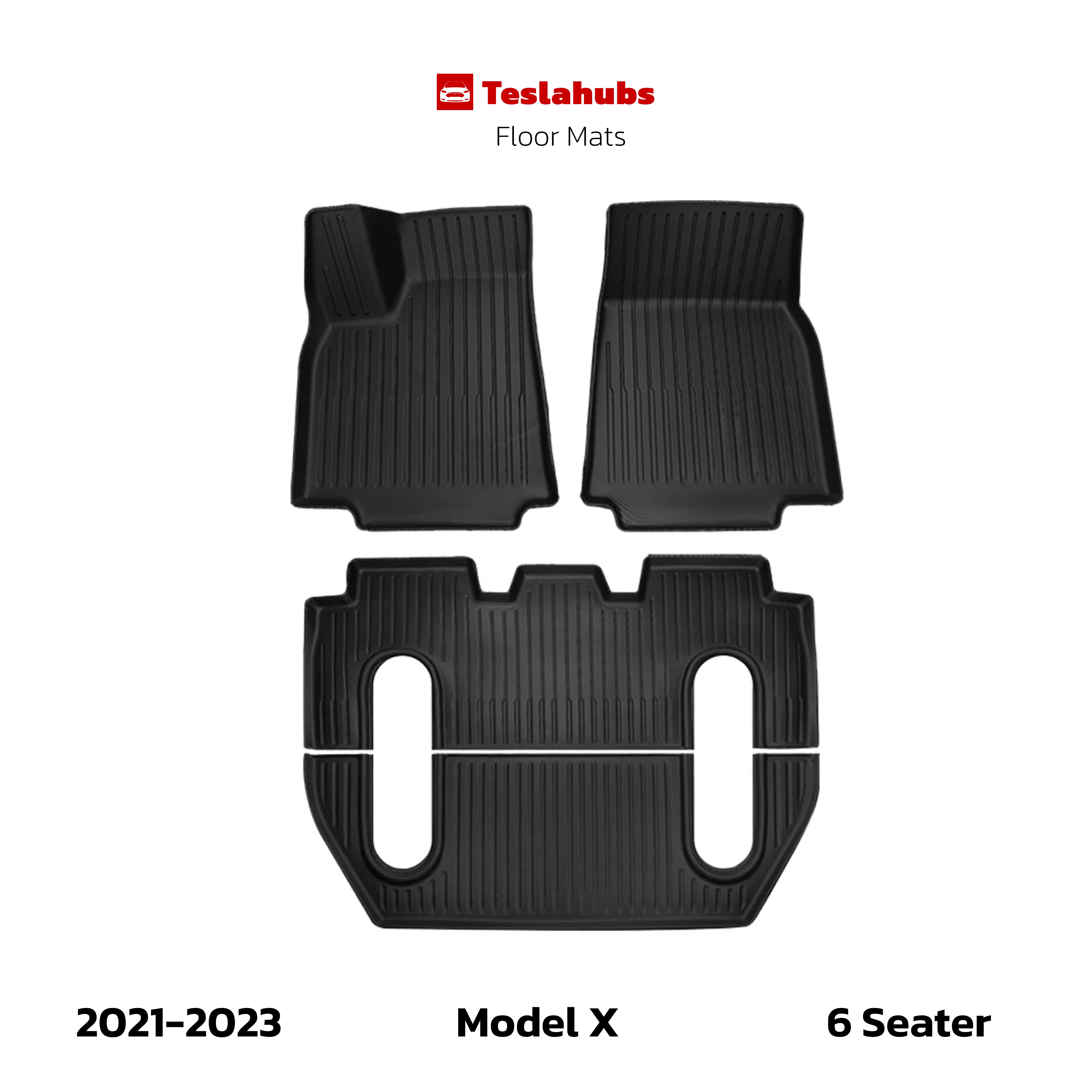 Teslahubs™ All Weather Mats For Model S/X