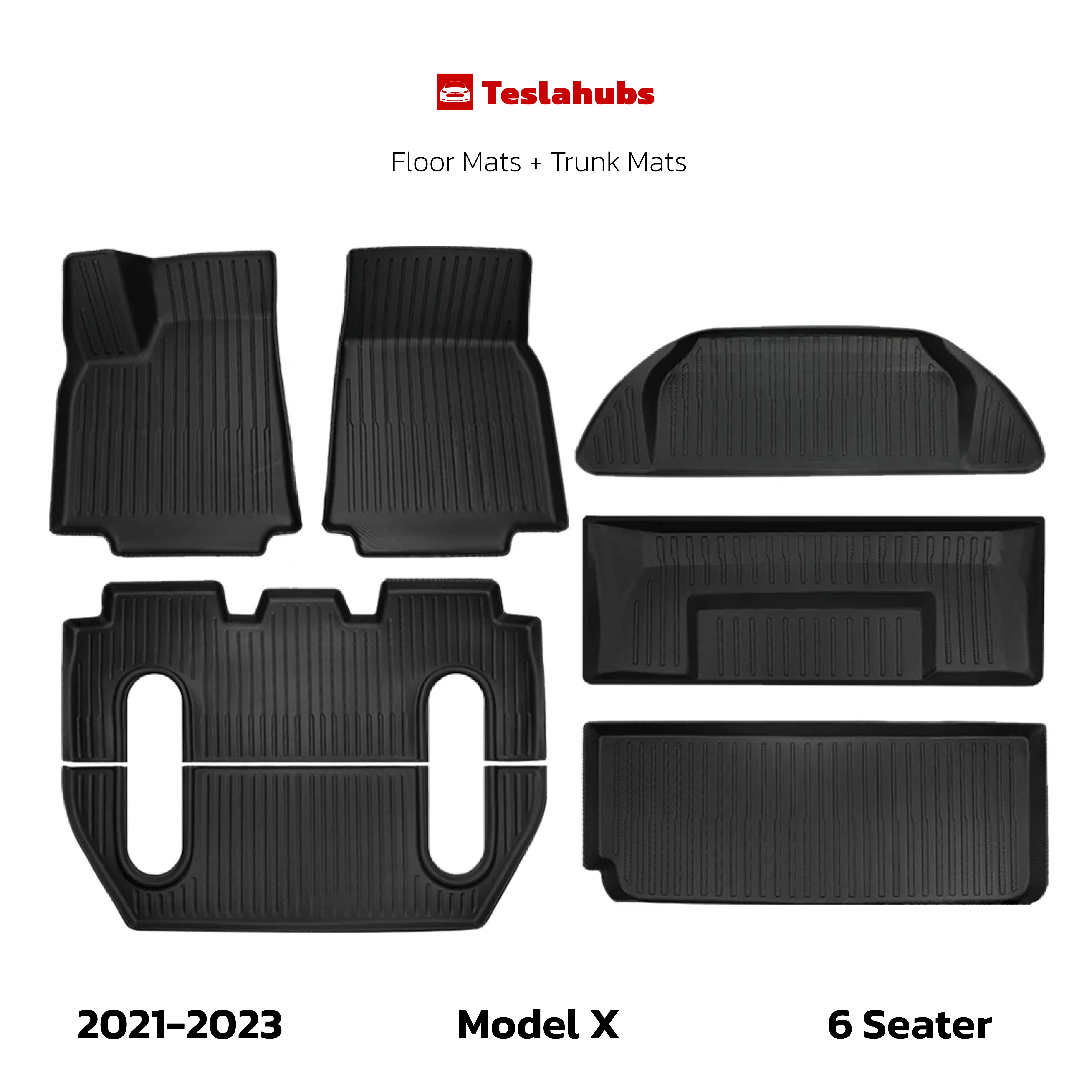 Tapis toutes saisons Teslahubs™ pour modèle S/X 