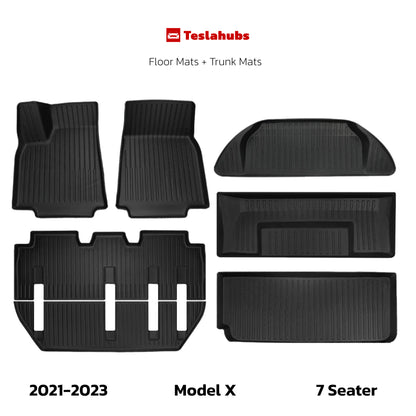 Teslahubs™ All Weather Mats For Model S/X