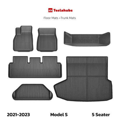 Teslahubs™ Allwettermatten für Modell S/X 