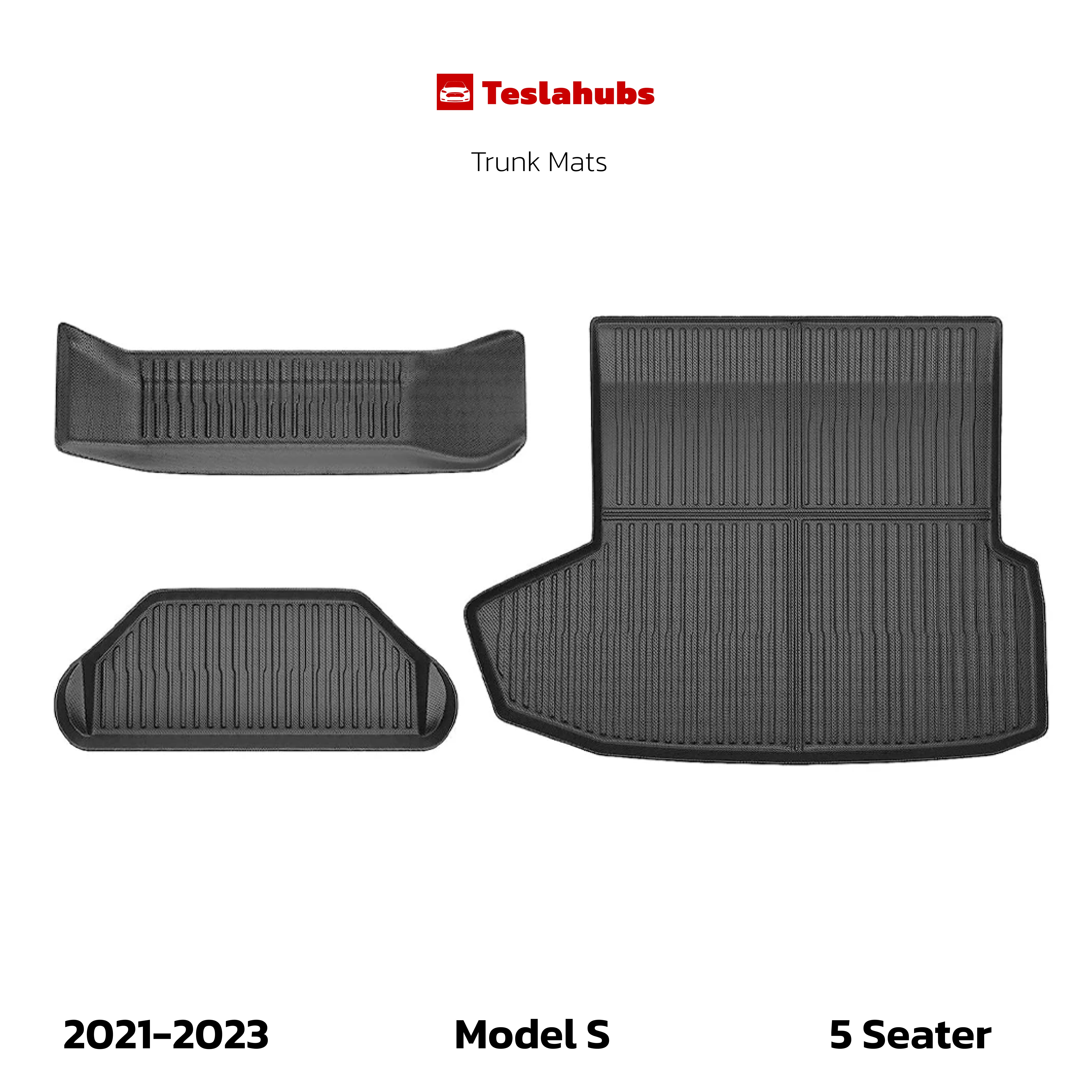 Teslahubs™ Allwettermatten für Modell S/X 