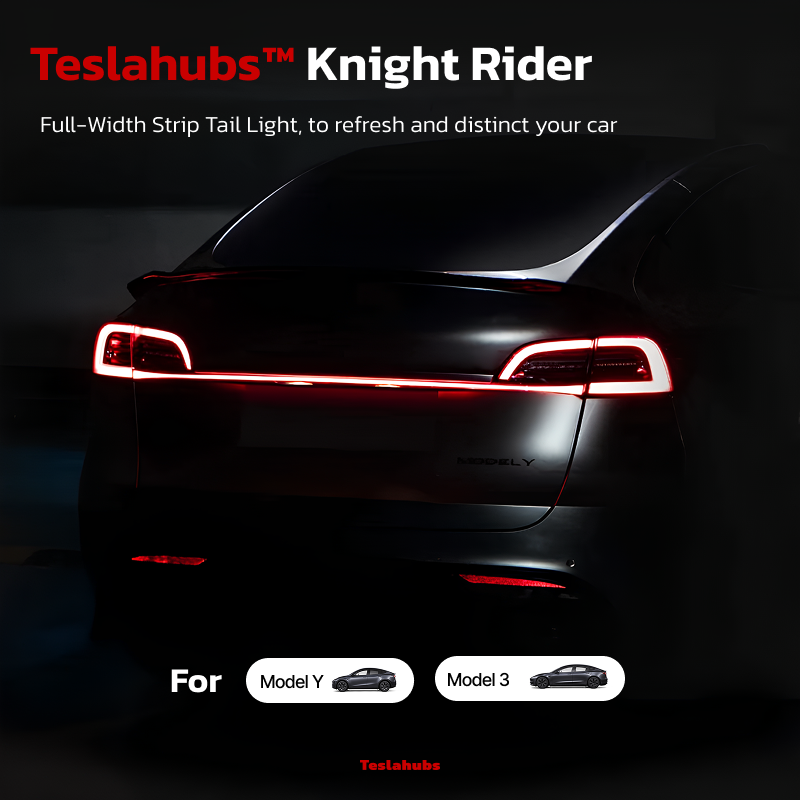 TeslaHubs™ Feu arrière bande complète Knight Rider