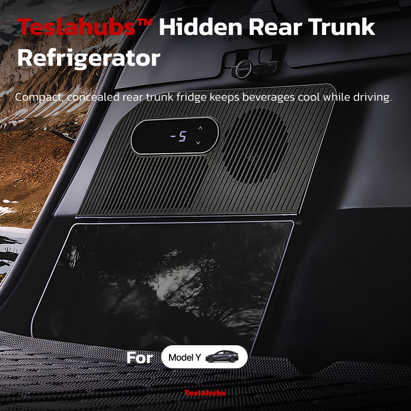 Teslahubs™ Hidden Rear Trunk Refrigerator for Model Y