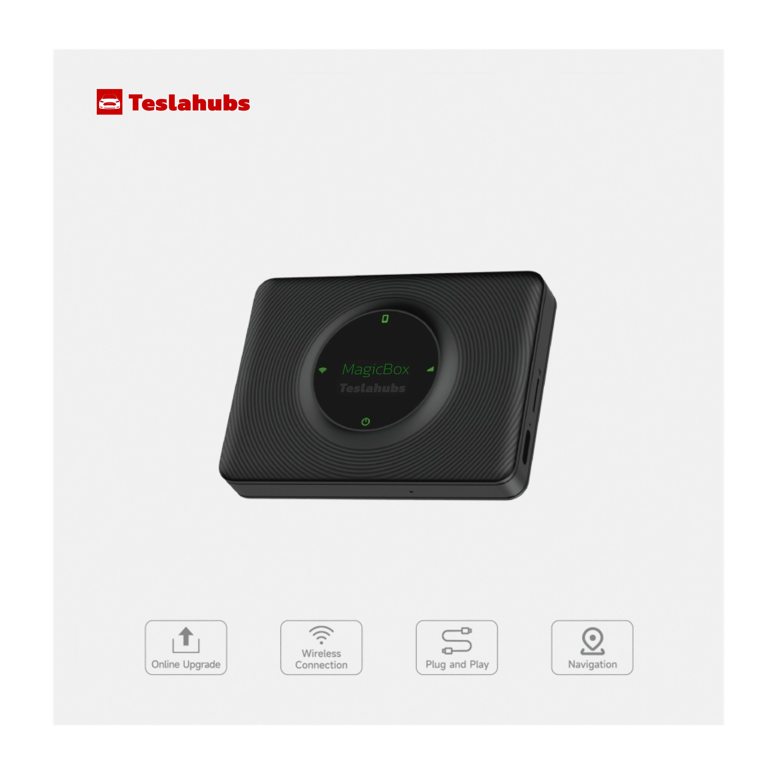 Teslahubs™ MagicBox - Kit CarPlay pour Y, 3, S, X, Cybertruck