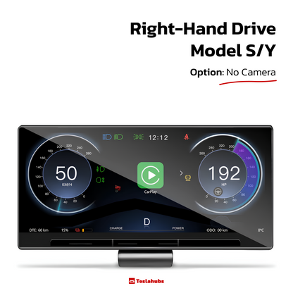 Teslahubs™ DashConnect – Touch Screen CarPlay Dashboard