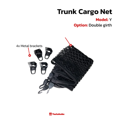 Teslahubs™ Trunk Cargo Net