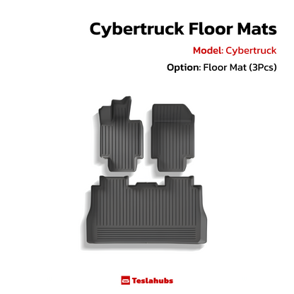 Teslahubs™ Cybertruck Floor Mats