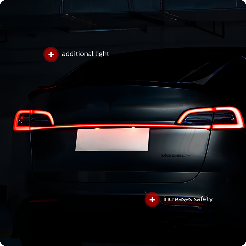 TeslaHubs™ Feu arrière bande complète Knight Rider