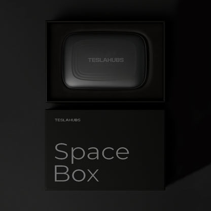 Teslahubs™ Space Box - CarPlay pour Y, 3, S, X, Cybertruck