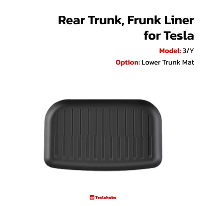 Teslahubs™ Rear Trunk, Frunk Liner for Tesla