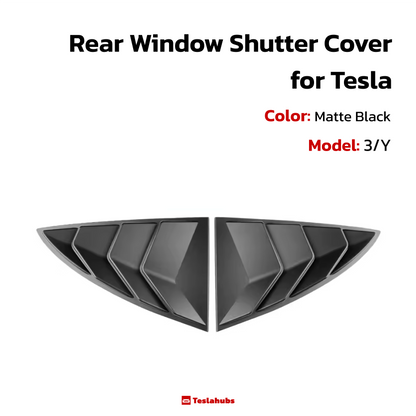 Teslahubs™ Rear Window Shutter Cover