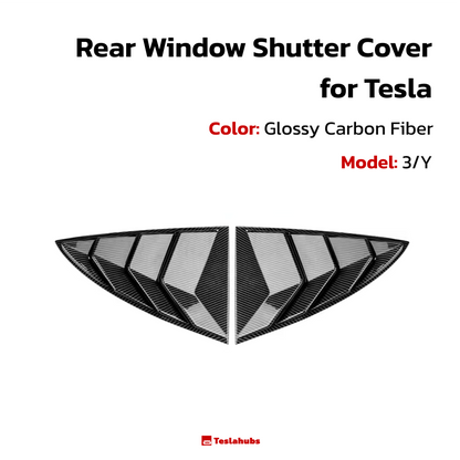 Teslahubs™ Rear Window Shutter Cover