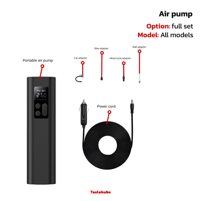 TeslaHubs™ Portable Air Pump