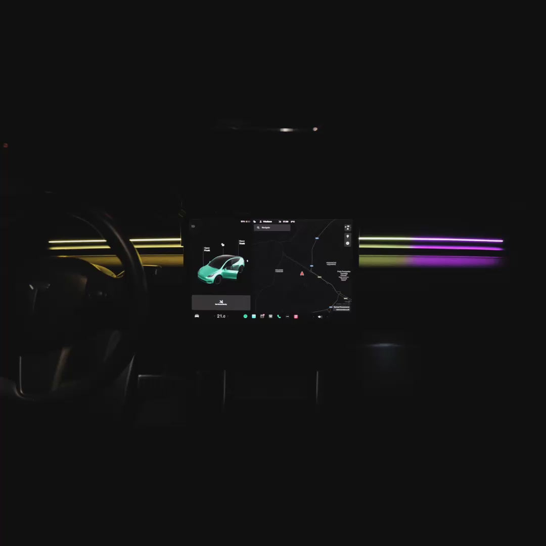 TeslaHubs™ Lumière de tableau de bord RVB