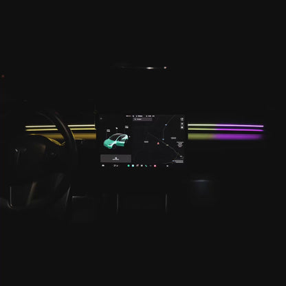 TeslaHubs™ Lumière de tableau de bord RVB