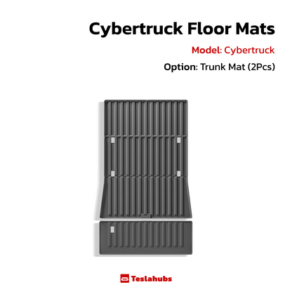 Teslahubs™ Cybertruck Floor Mats